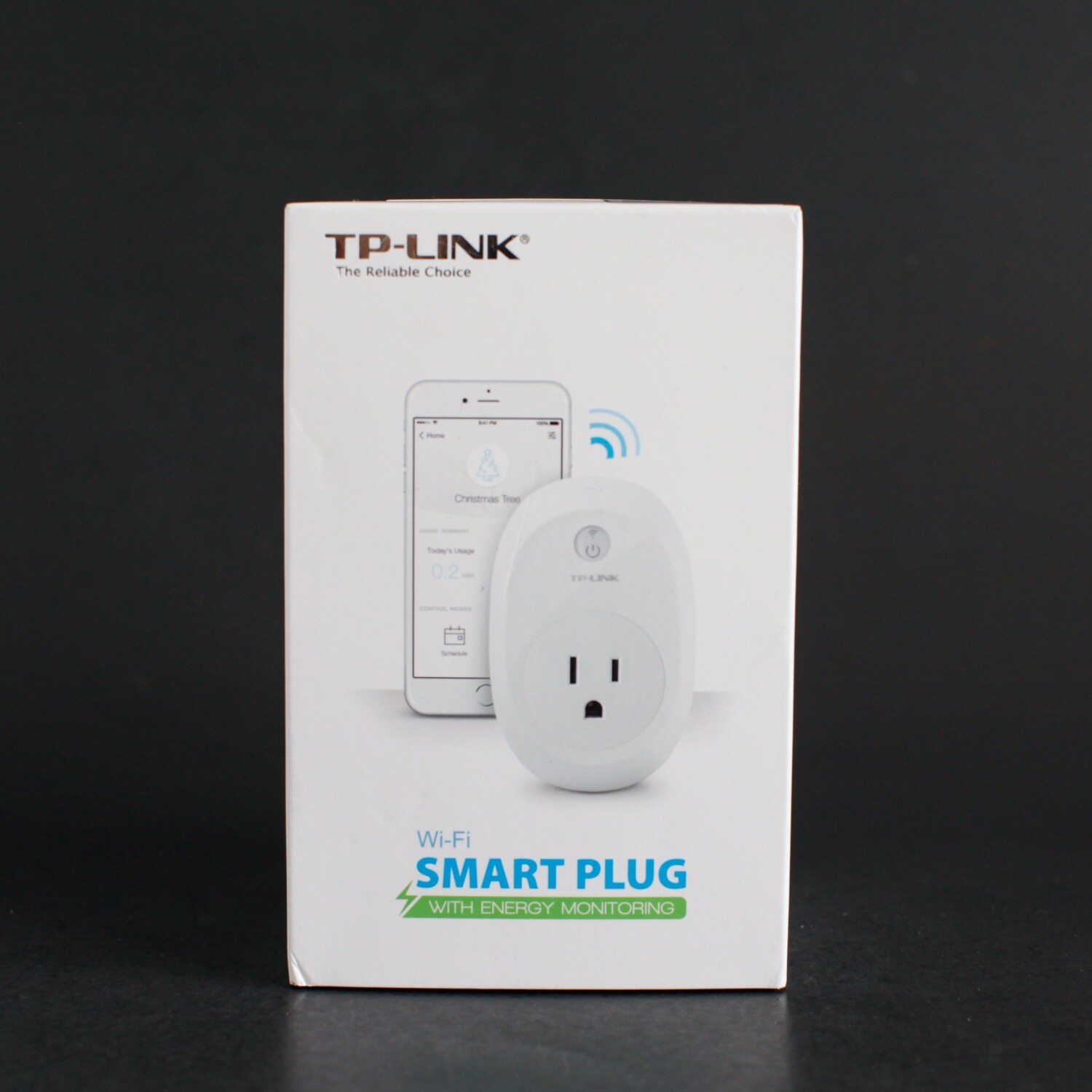 Wi Fi Smart Plug with Energy Monitoring TP Link Control Your Electronics App
