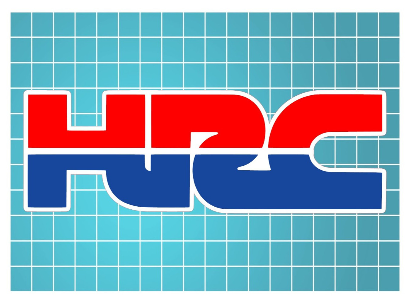 Honda Racing Corporation Logo All Weather Vinyl Sticker/Decal HRC