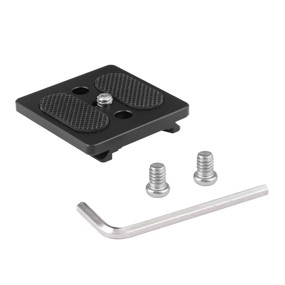 Sliding Mount Quick Release Plate DSLR Camera Cage Compatible ARCA Swiss