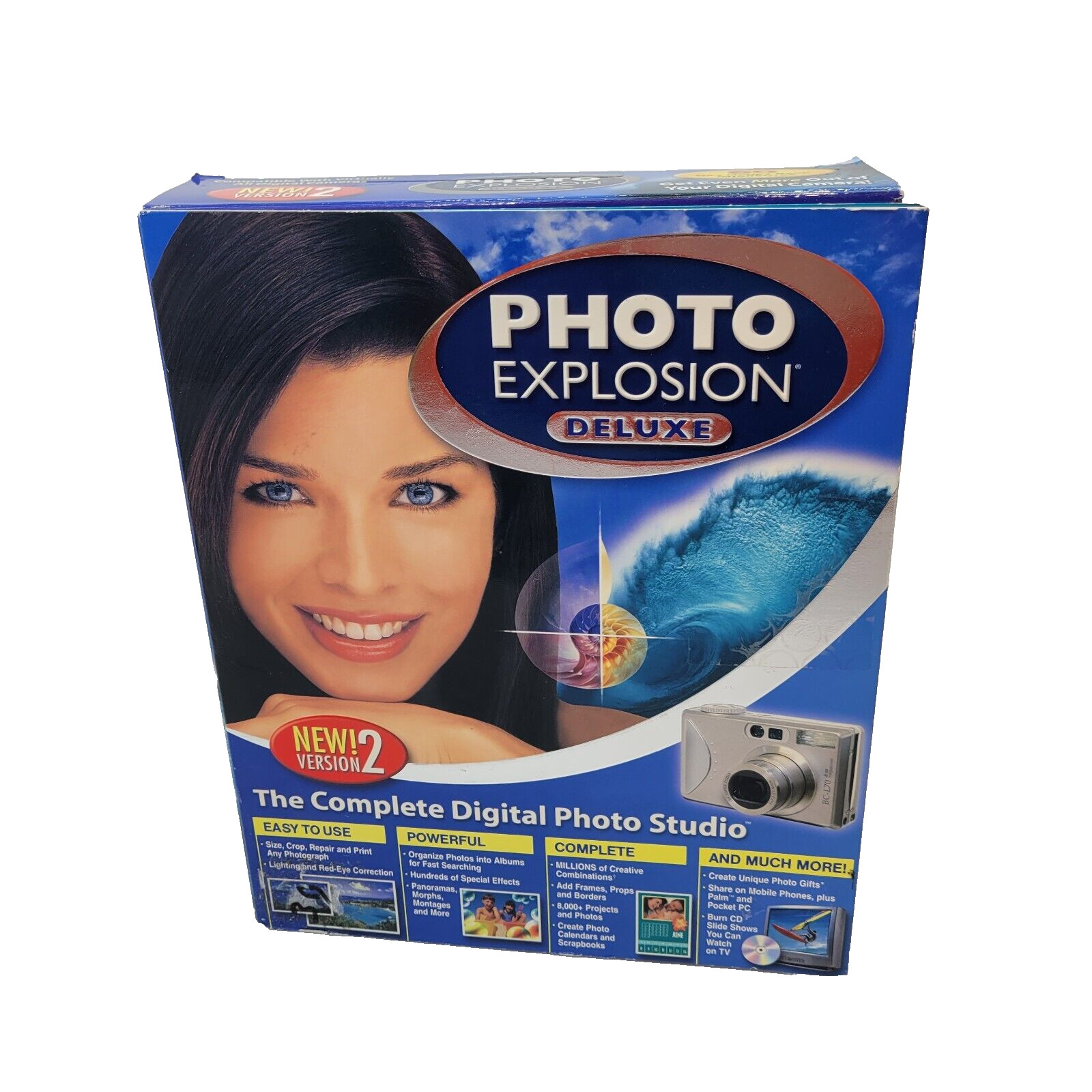 Photo Explosion Deluxe Ver. 2  Complete Digital Photo Studio Windows
