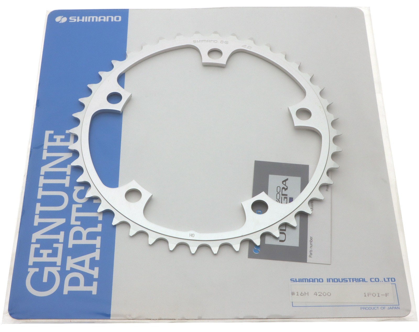Shimano 600 Ultergra Road Chainring 42T SG 130BCD 6/5 SPD 5 Bolt NOS
