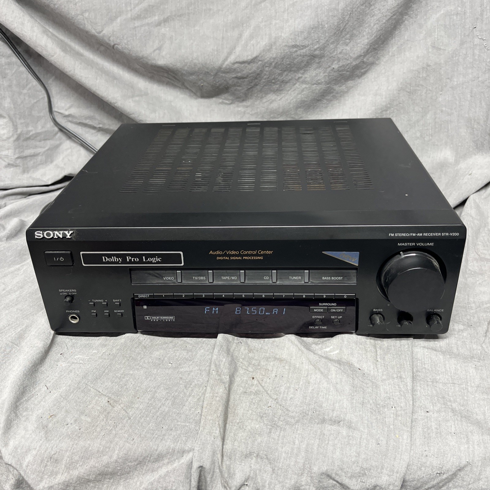 Sony STR-V220 Receiver HiFi Stereo 5.1 Channel Tested works