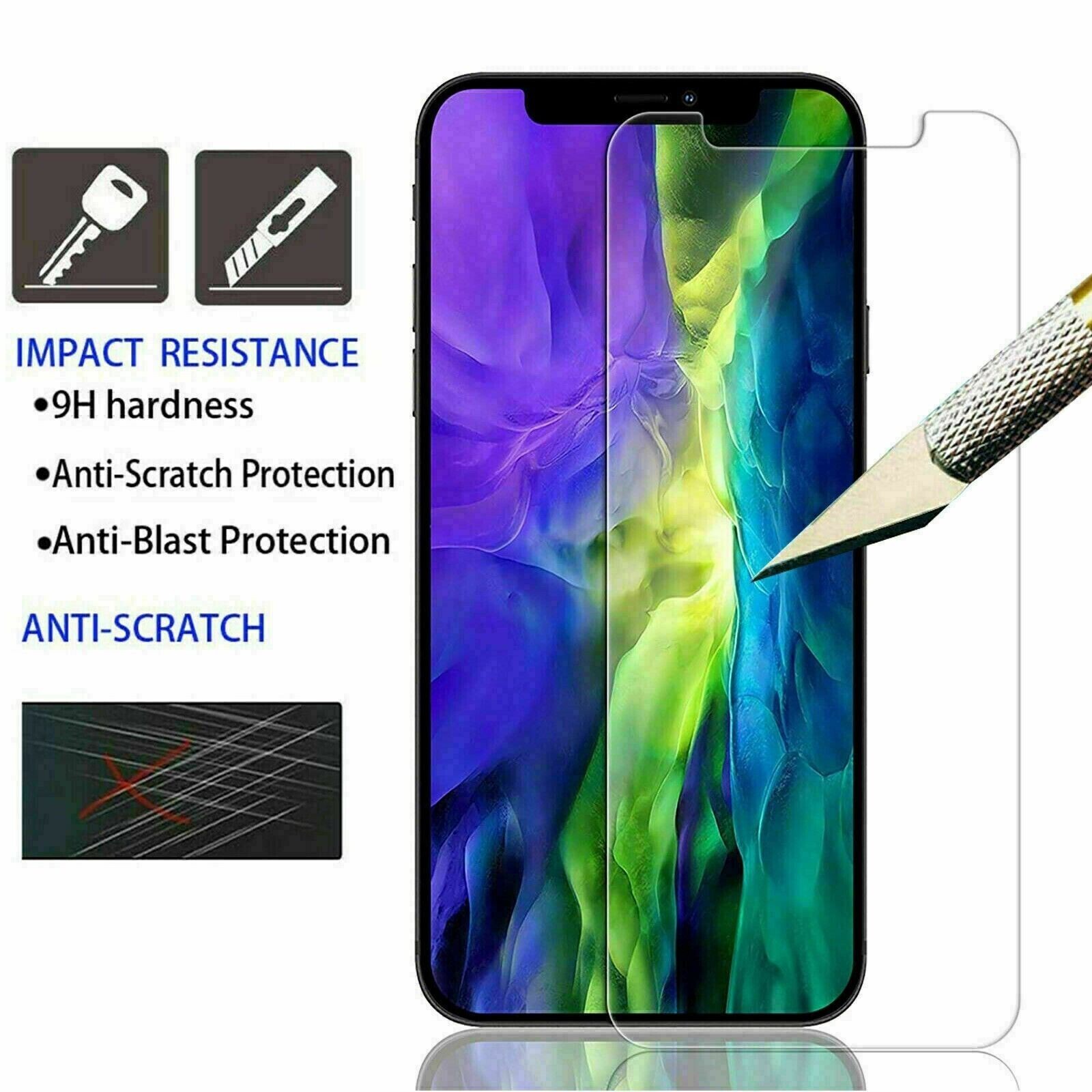 TEMPERED GLASS SCREEN PROTECTOR For SAMSUNG GALAXY A14 9H FULL COVERAGE GORILLA
