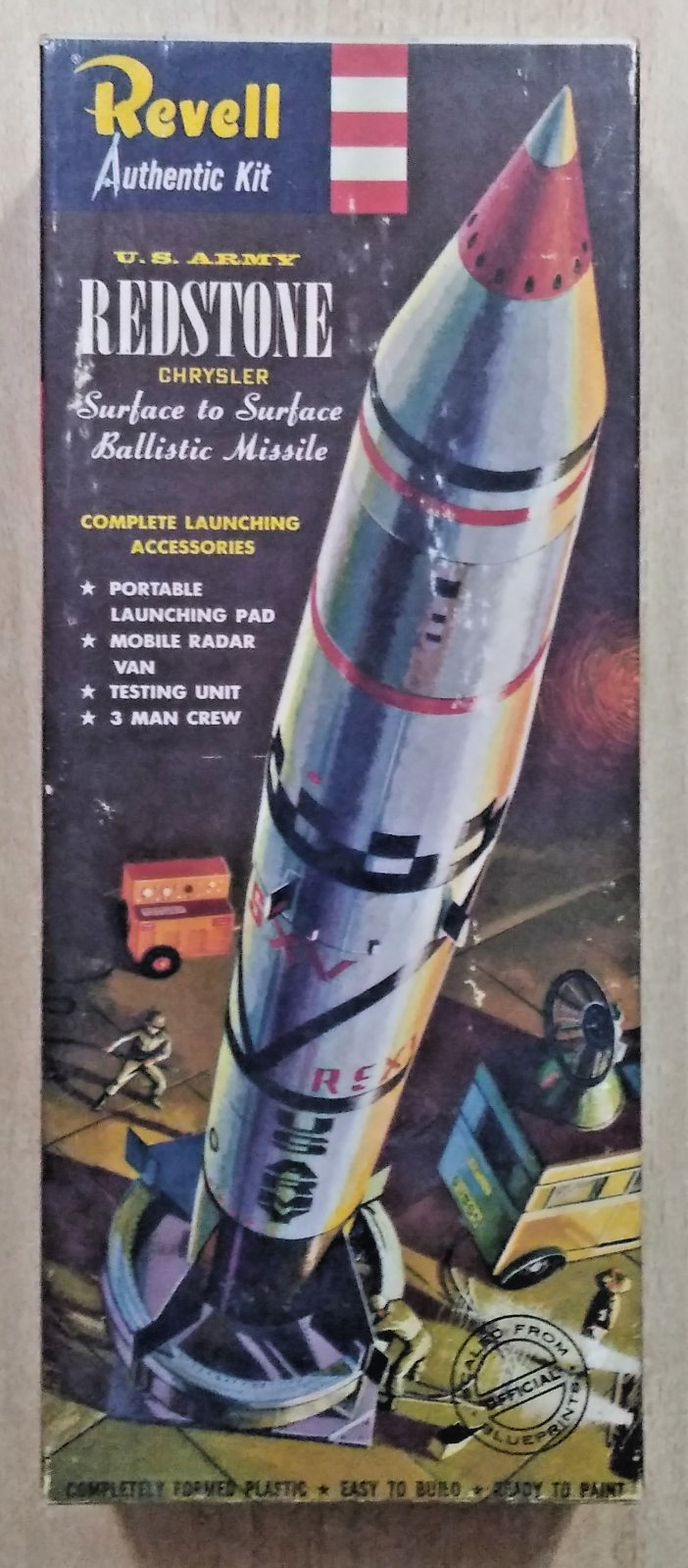 18-1803 REVELL 1:110 Scale US ARMY PGM-11 REDSTONE SRBM Plastic Model Kit