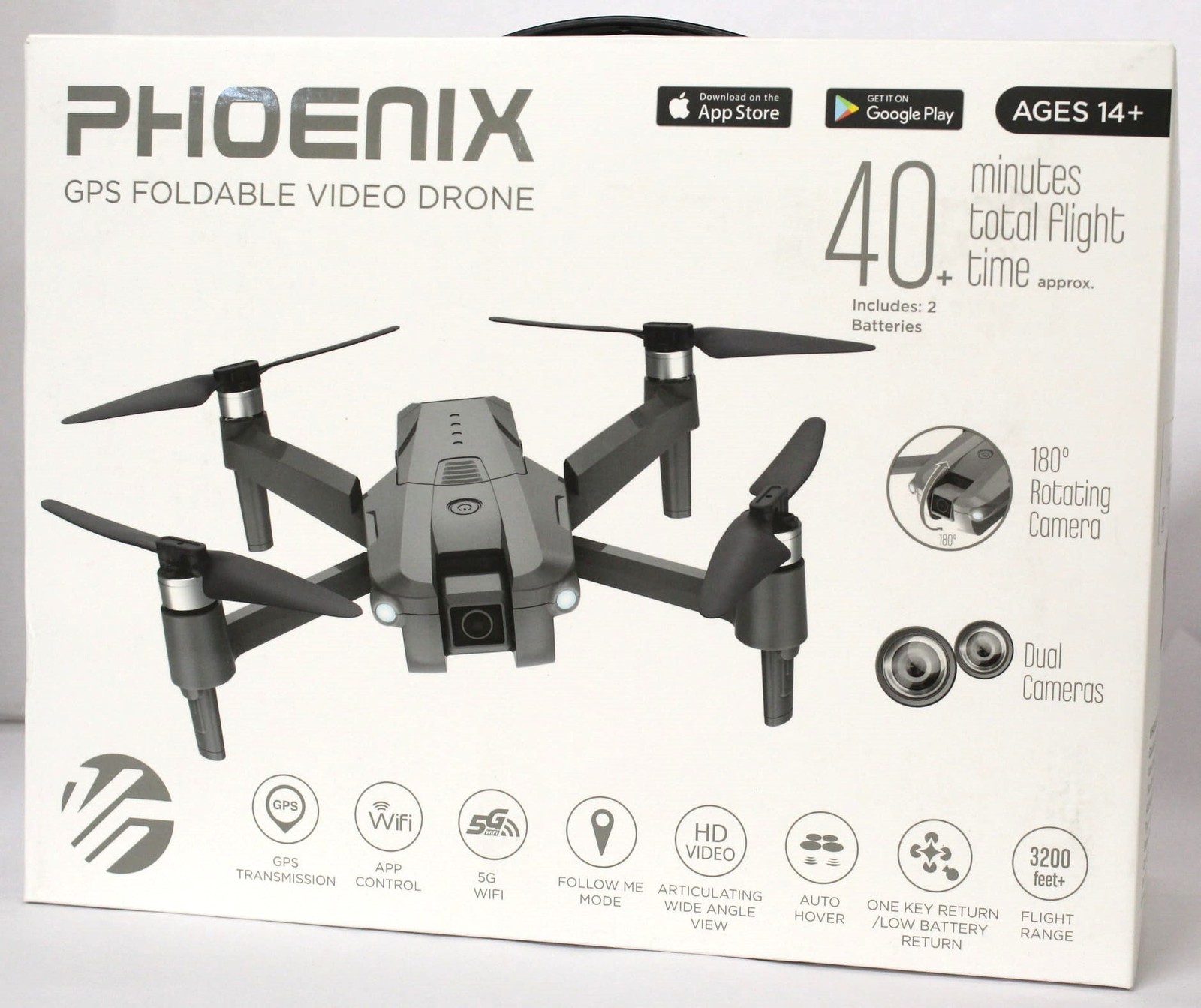 Phoenix GPS Foldable Video Drone