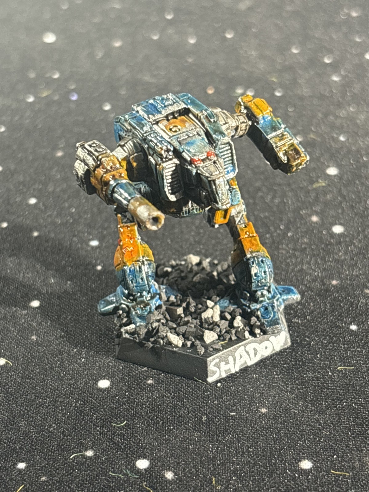 Hand Painted BattleTech Shadow Cat Omni-Mech - Clan Command Star