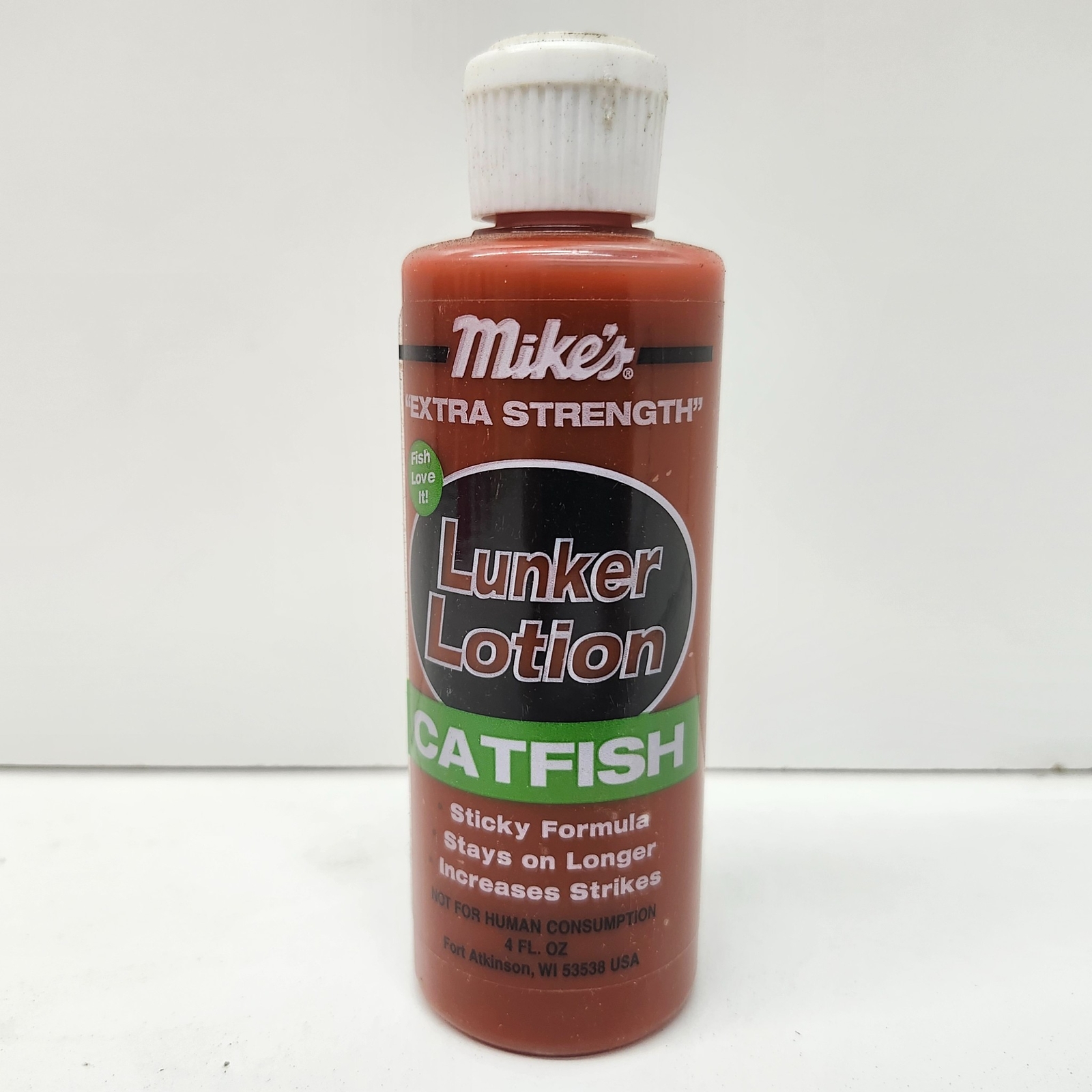 Atlas Mikes Lunker Lotion Catfish 6538 Fishing Scents 4 fl oz
