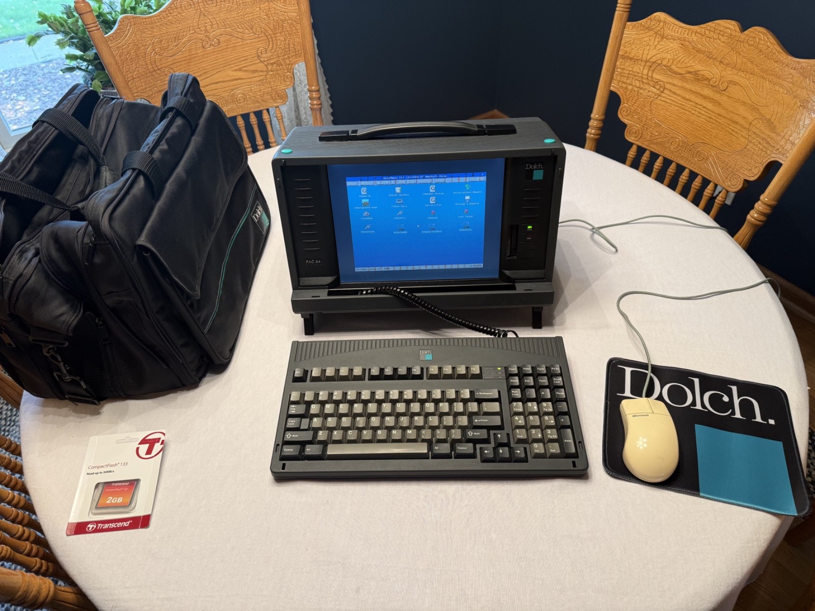 Dolch PAC 64 Rugged Portable Computer | Vintage Military Industrial PC | Working