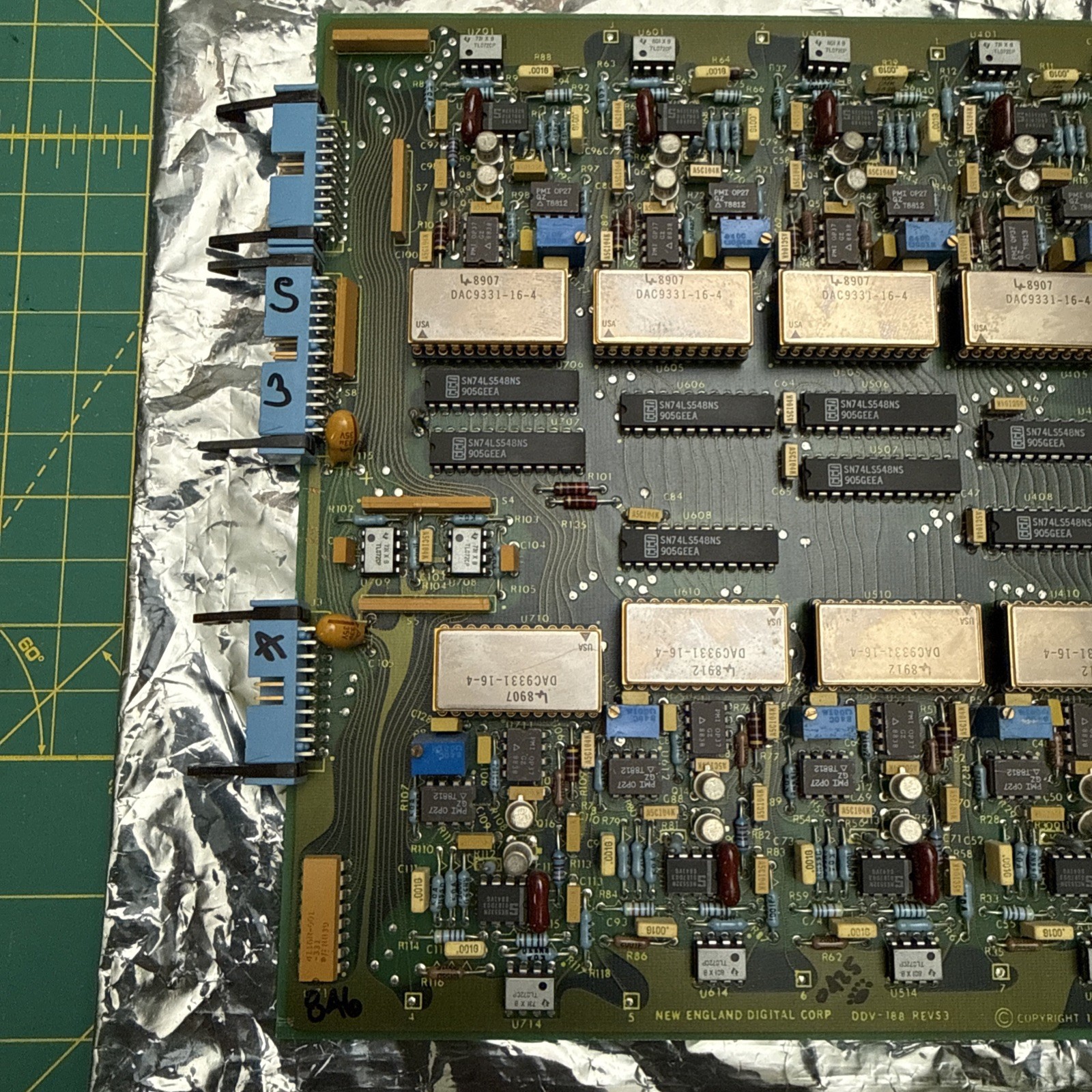 New England Digital Synclavier DDV Polyphonic Sampling Card