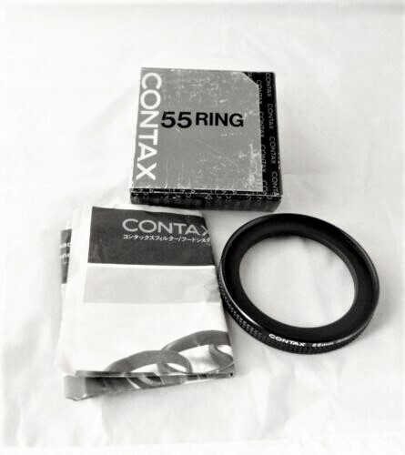 NEW - Contax 55 Ring for Camera Lens Shade / Filter System - FREE USA SHIPPING