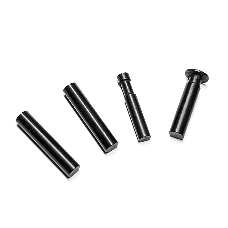 RUGER LCP 380 SET OF FOUR BLACK STAINLESS STEEL PINS MADE IN USA BY MOONDUCK