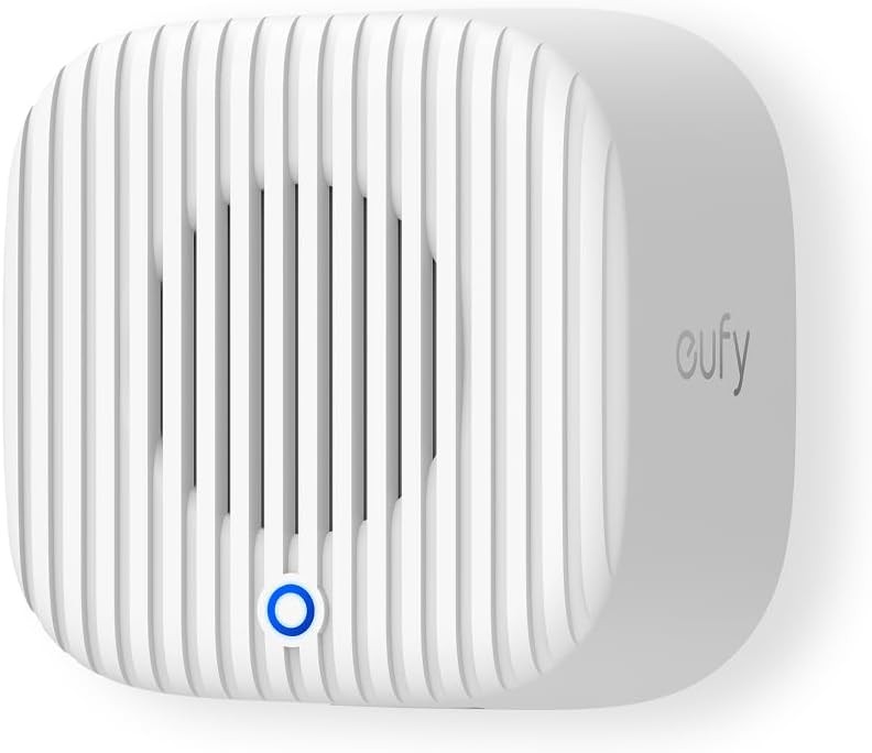 eufy Video Doorbell Chime 2, 10 Built-In Chimes, 2.4 GHz and 5 GHz Dual-Band Wi-