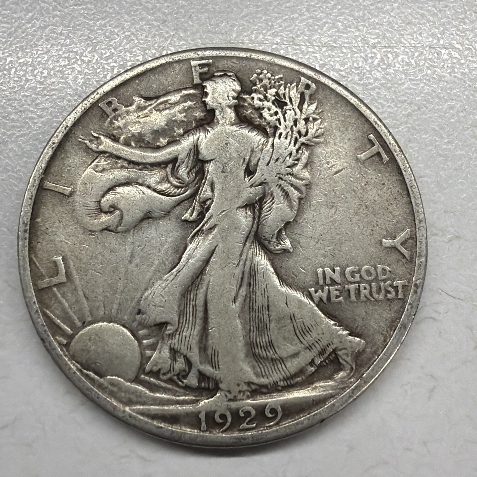 $$ Wednesday Special $$ 1929-S Walking Liberty Silver Half Dollar 50 Actual Coin
