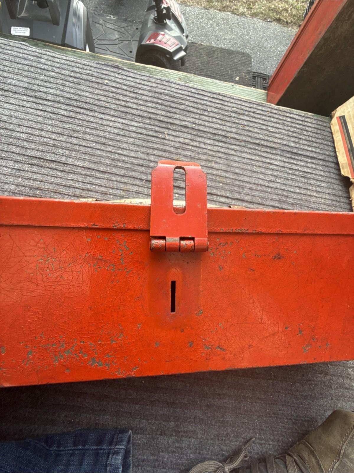 Vintage Snap-On Tool Box for Socket Set KRA 280 Date Code 72 KRA-280