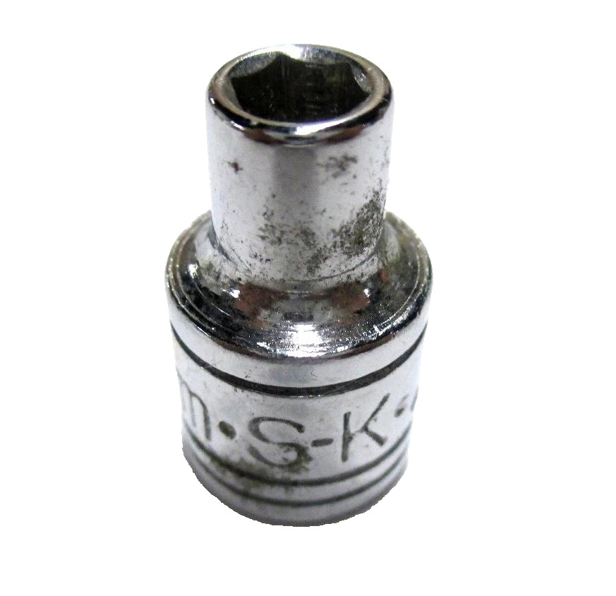 SK Tools 6pt. 1/4"  Drive Deep Socket  5mm Chrome 40702 *MADE IN THE USA*