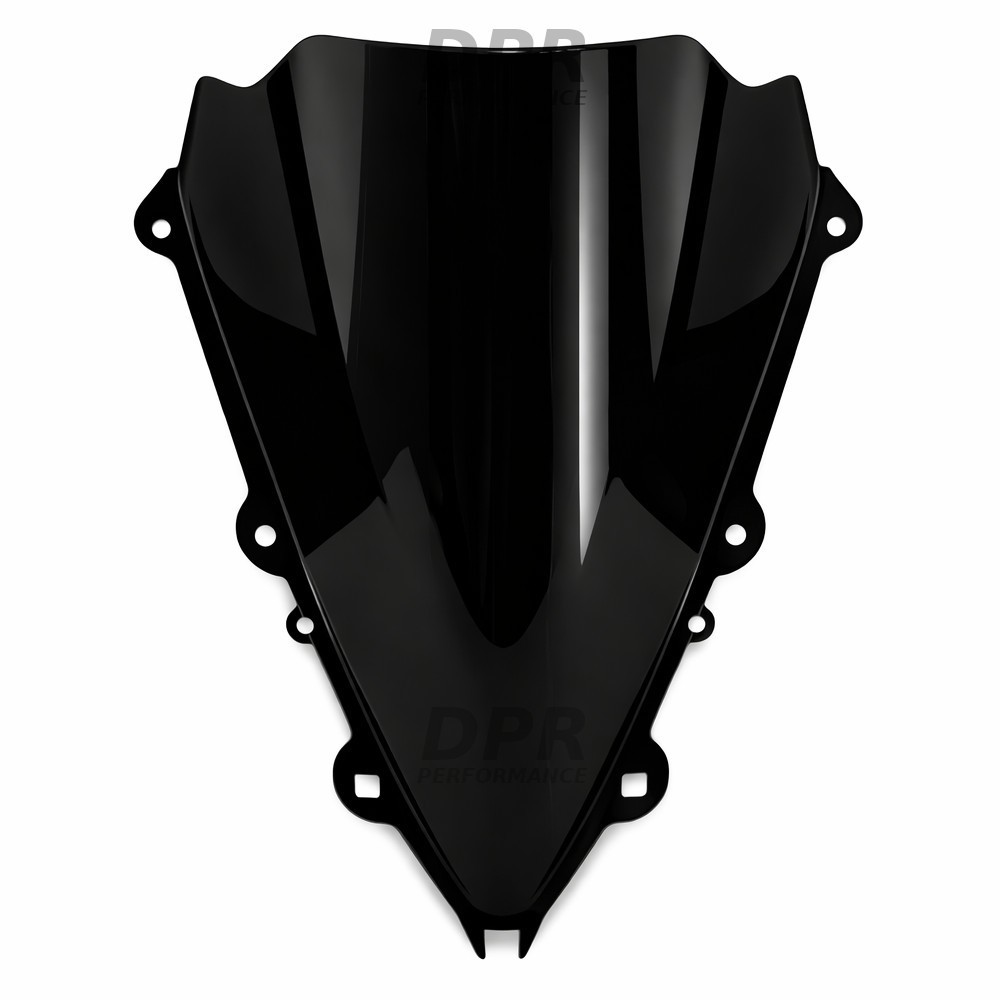 Aprilia RS4 RS 125 50 Double Bubble Black Screen Windscreen 2011-2026