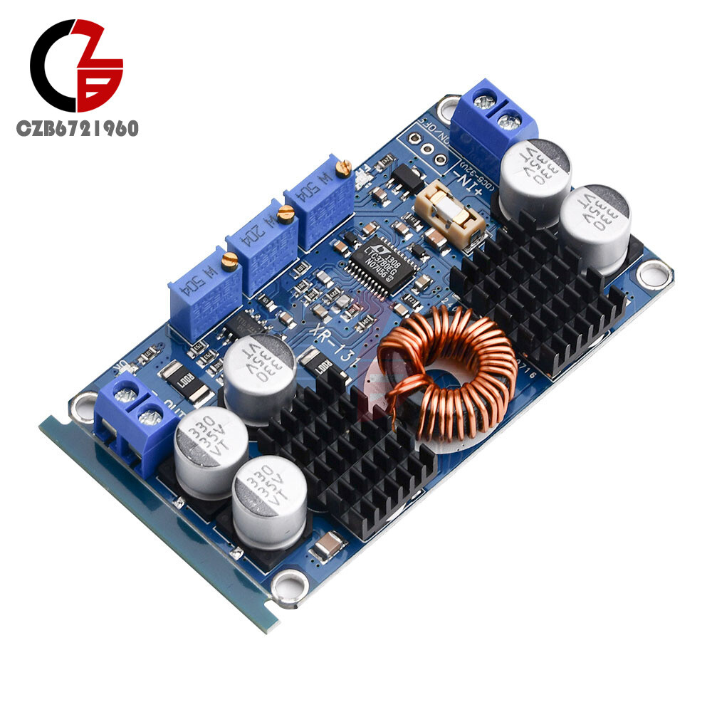LTC3780 10A DC 5V-32V to 1V-30V Automatic Step Up Down Regulator Charging Module