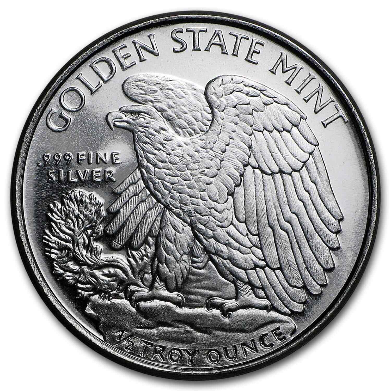 1/2 oz Silver Round - Walking Liberty - SKU #63634