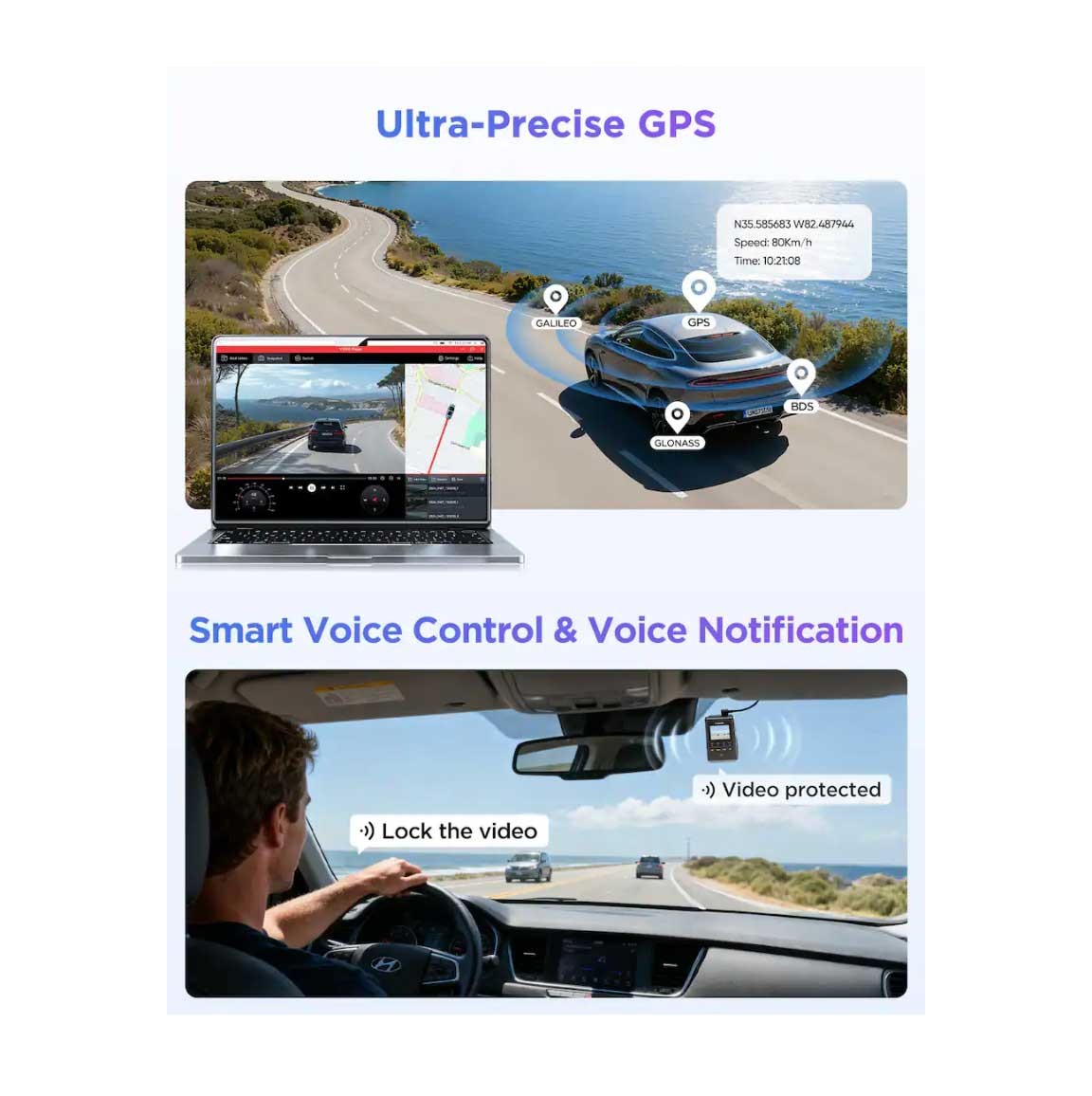 VIOFO A119M PRO 4K HDR MINI Dash Cam