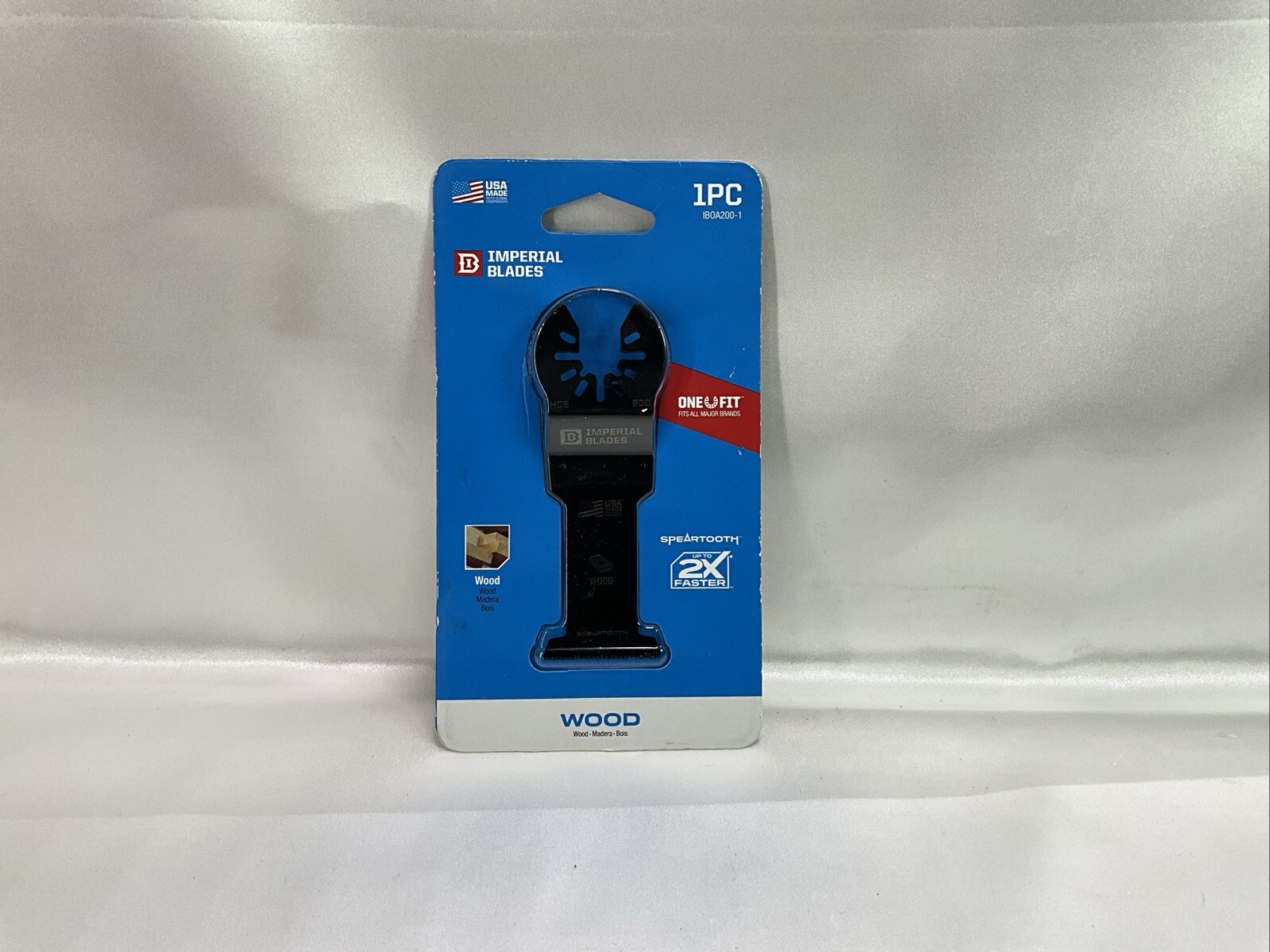 1 PC Imperial Blades IBOA200-1 One Fit Oscillating Blade for Wood Drywall 1 3/8"