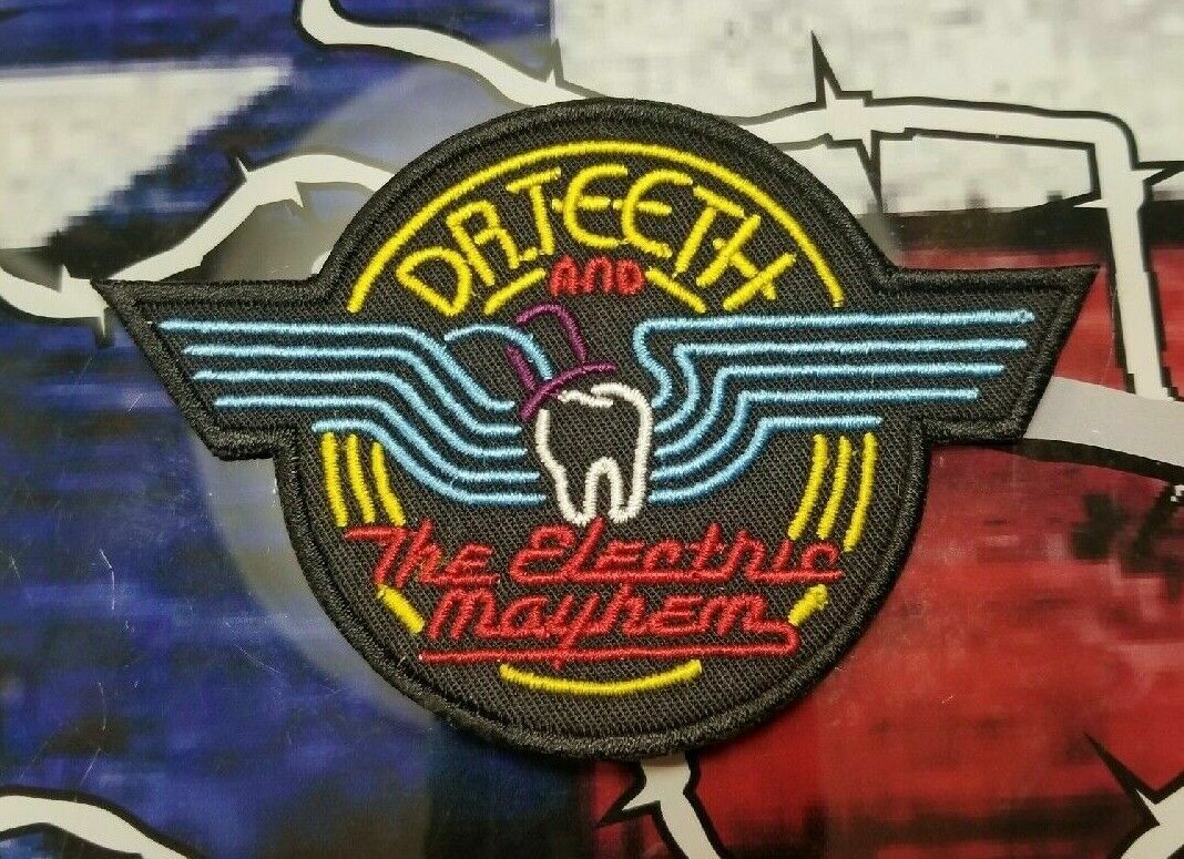 EMBROIDERED DR. TEETH & THE ELECTRIC MAYHEM ROCK BAND PATCH (Made To Order)