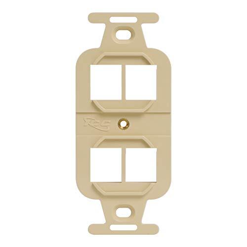 ICC Electrical Insert with 4 Ports for HD Style, Ivory