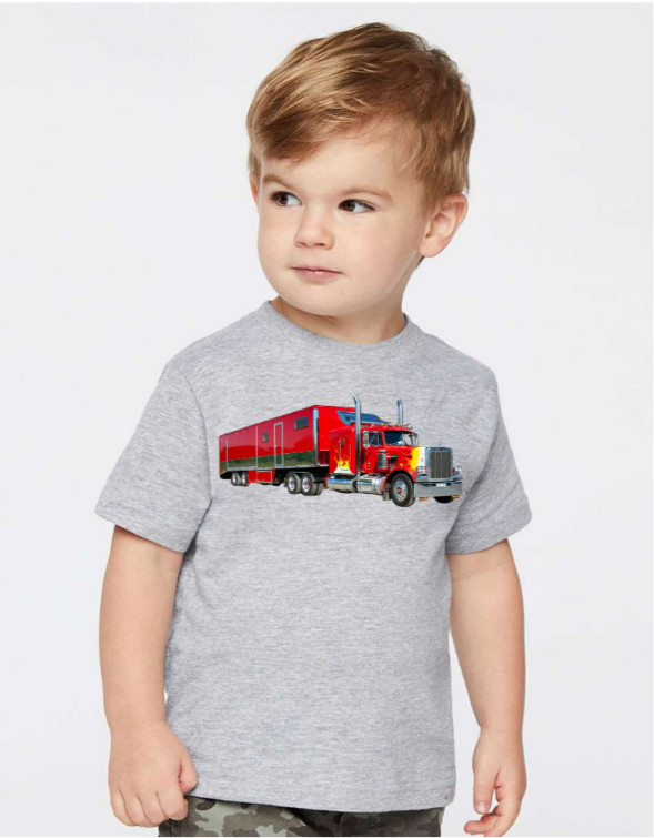 New Kids Semi Truck T shirt for the kids that love them