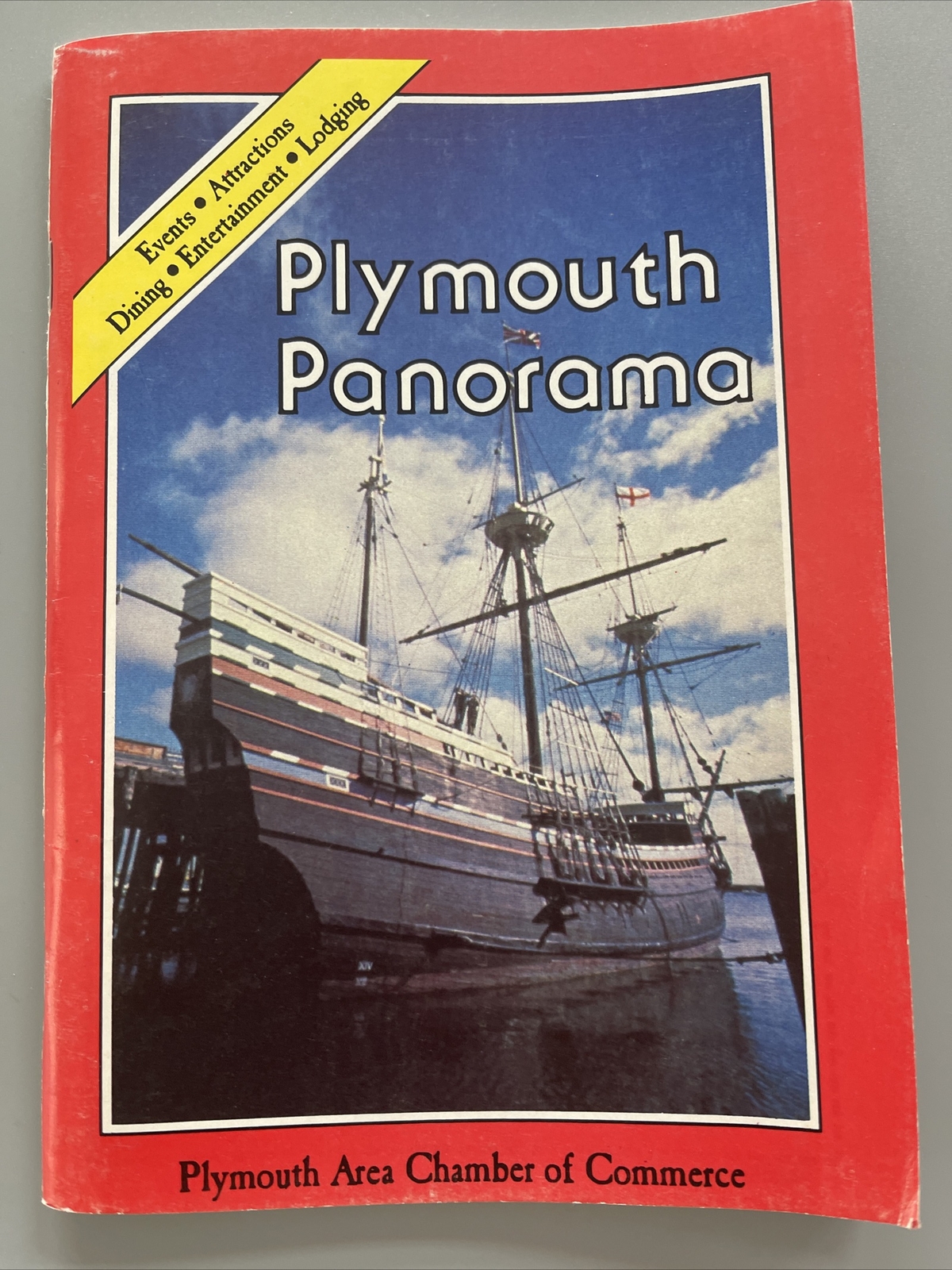 Vintage “Plymouth Panorama" Booklet; Plymouth Area Chamber of Commerce 82 Pages