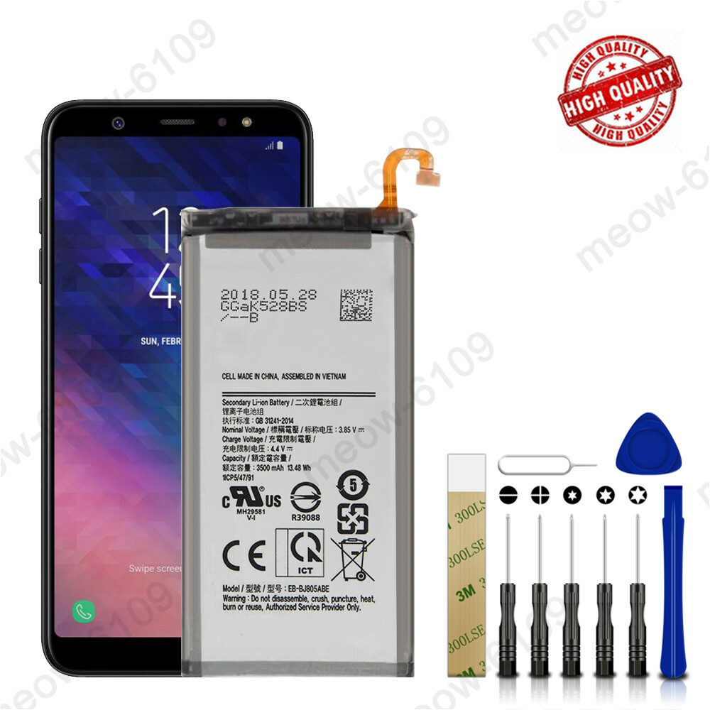 For Samsung Galaxy J8 SM-J810M/D Replcement Battery EB-BJ805ABE EB-BJ805ABN