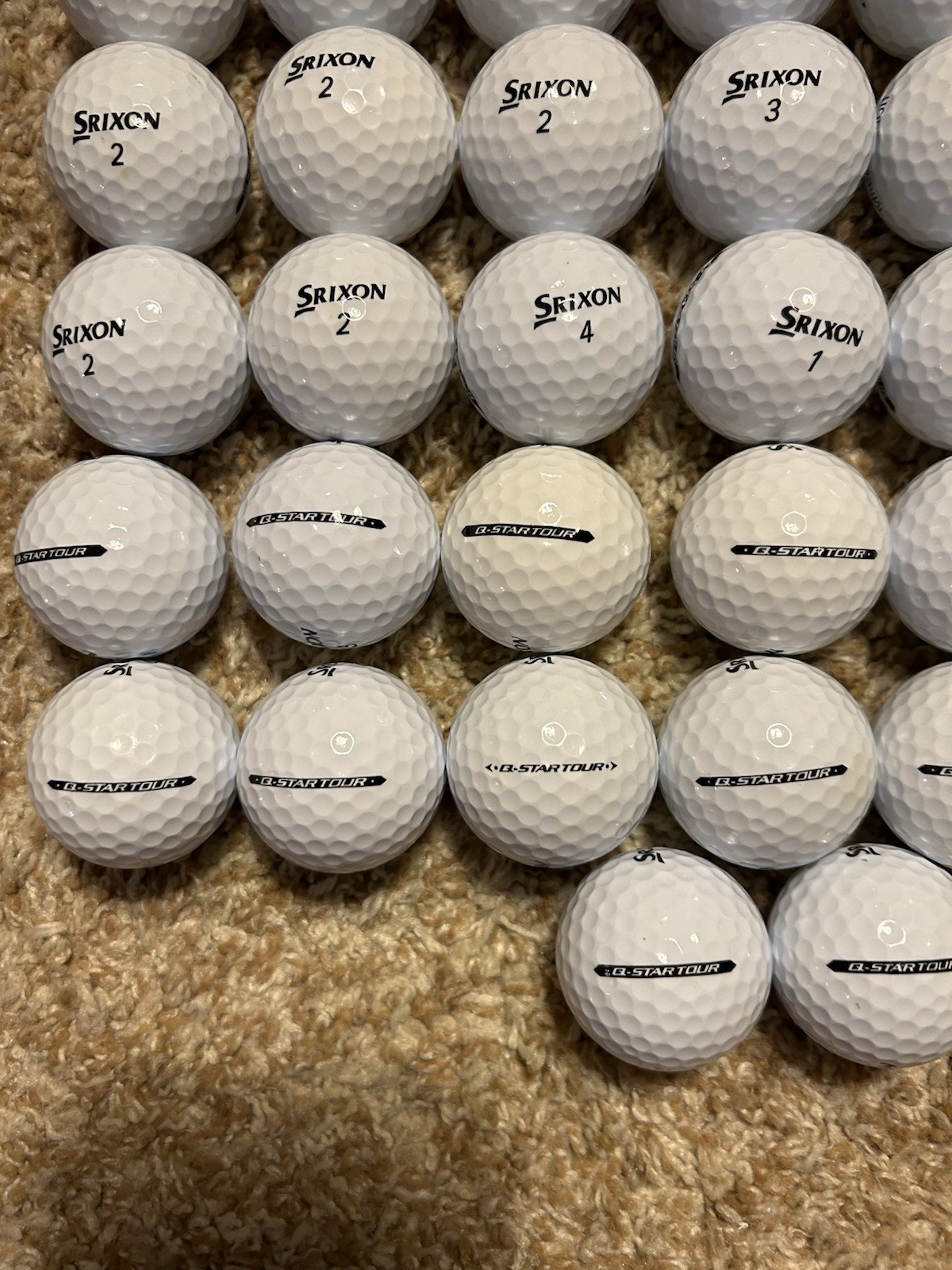 50 Mint Srixon Qstartour Golf balls