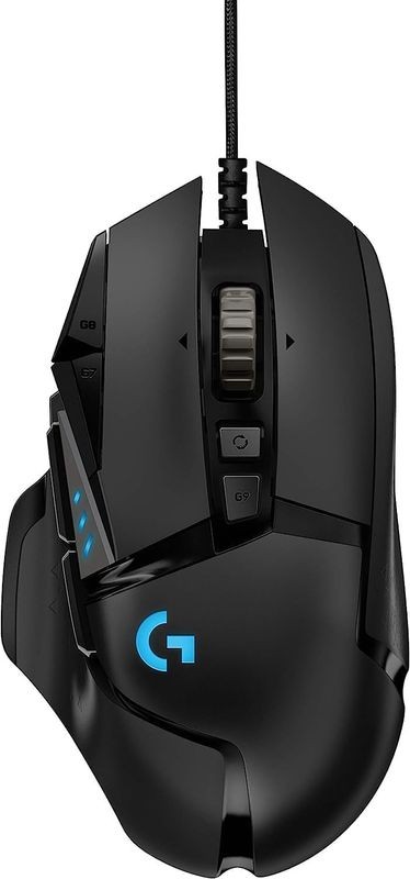 Logitech G502 Hero High Performance Wired Gaming Mouse - Black (910-005469)