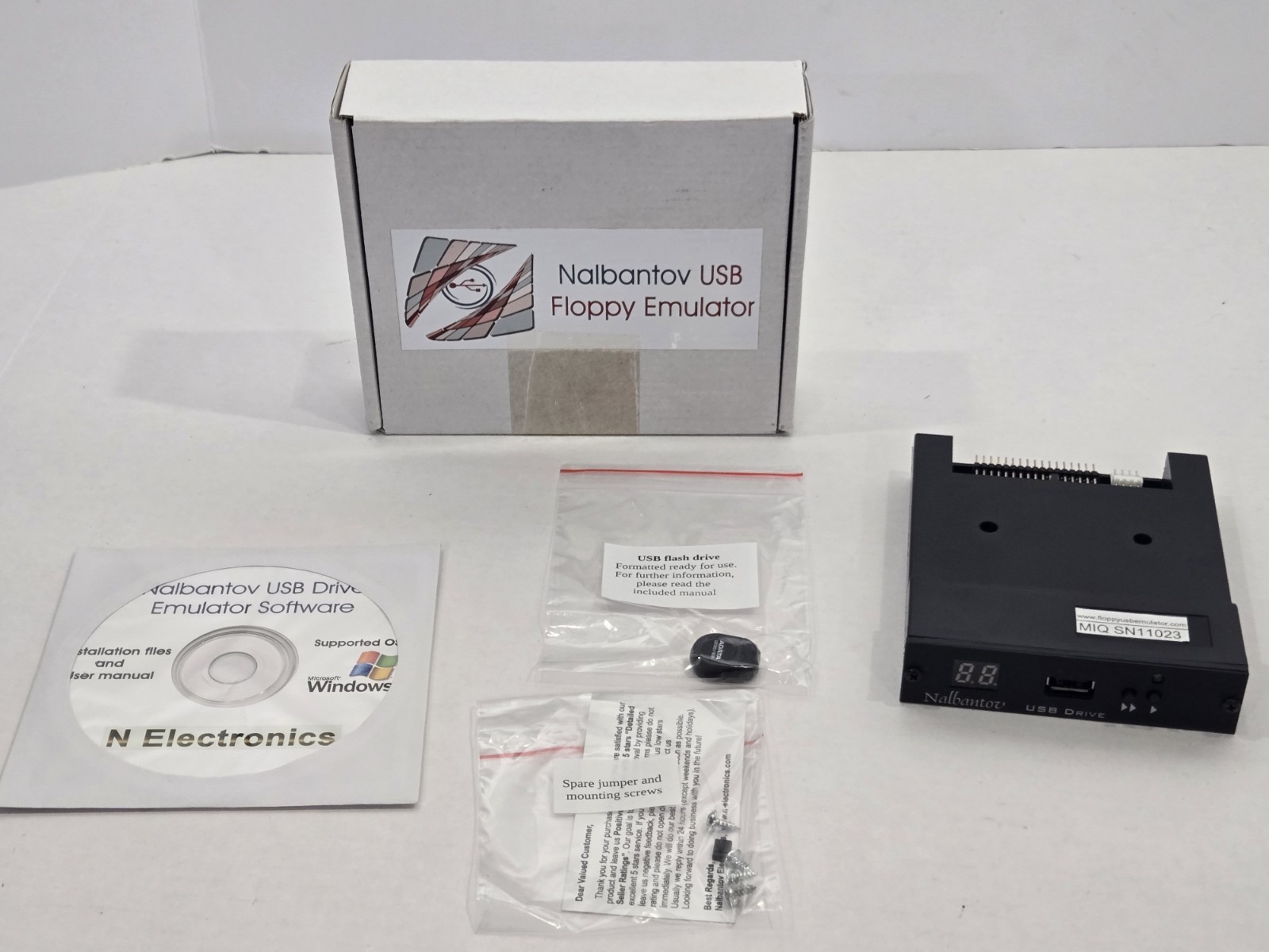 Nalbantov N-Drive USB Floppy Disk Emulator New Open Box