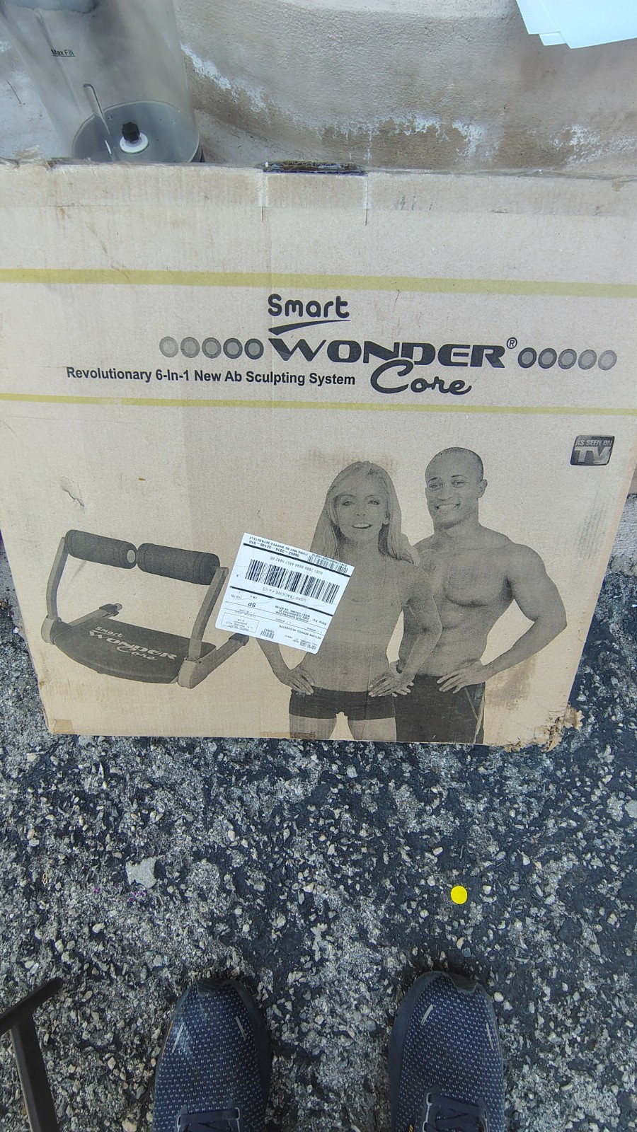 Wonder Core Smart Ab Machine Adjustable Resistance Home Gym #9555mo