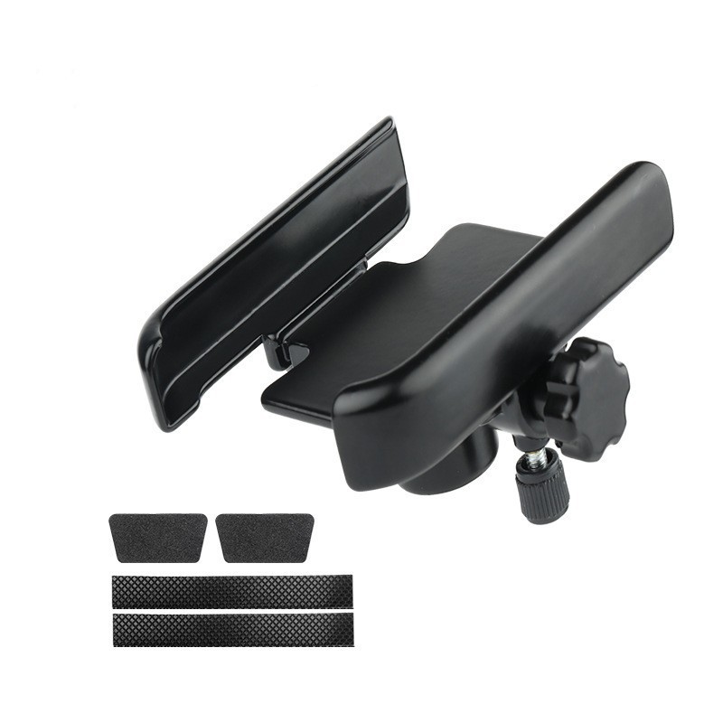 Aluminum Alloy Phone Mount for Road Cycling 1/4 Thread Adjustable Width Range