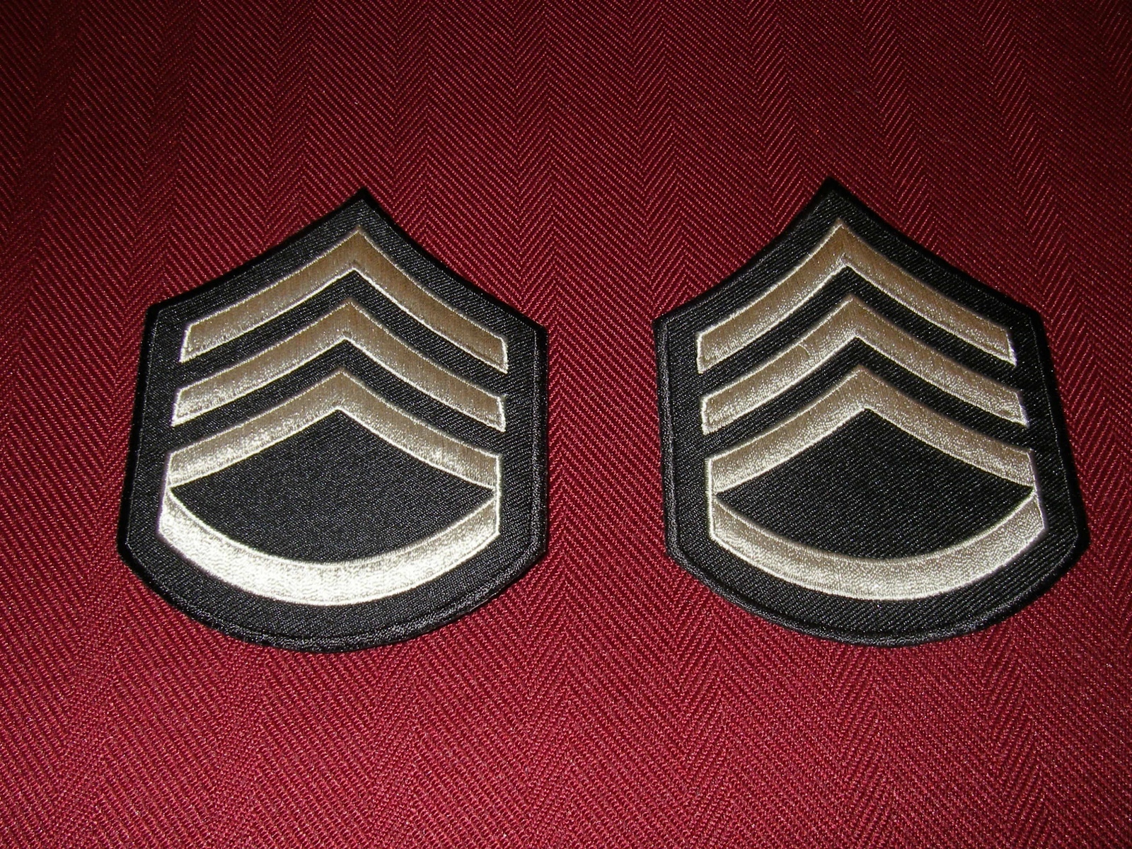 Los Angeles Department Police Sergeant 2  Patches (2)