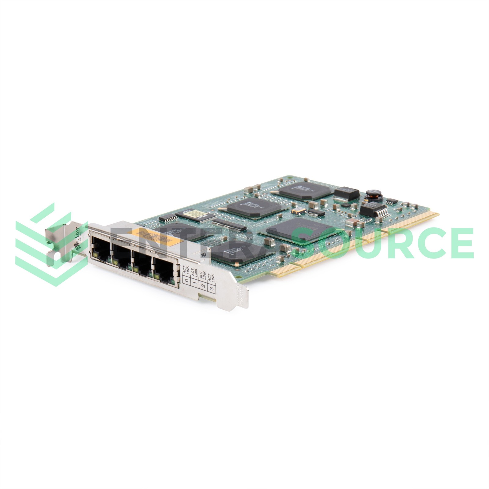 Sun 501-6738-10 Oracle Quad GigaSwift PCI-X Ethernet Adapter | X4445A