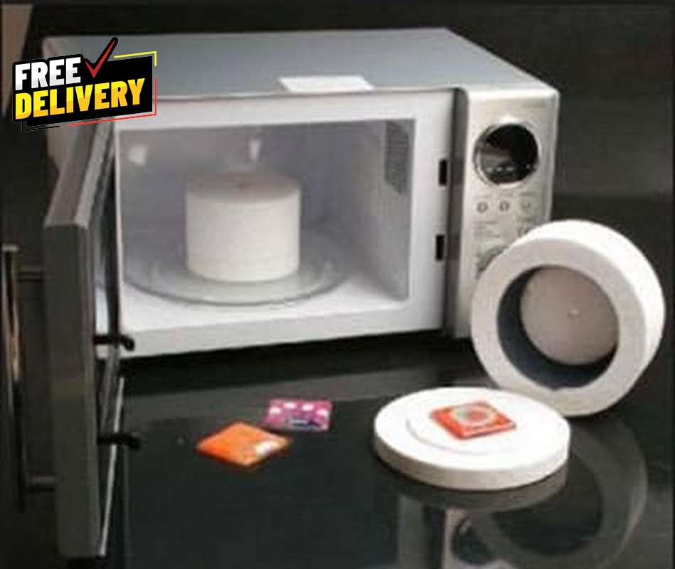 Large Microwave Kiln for Glass Fusing