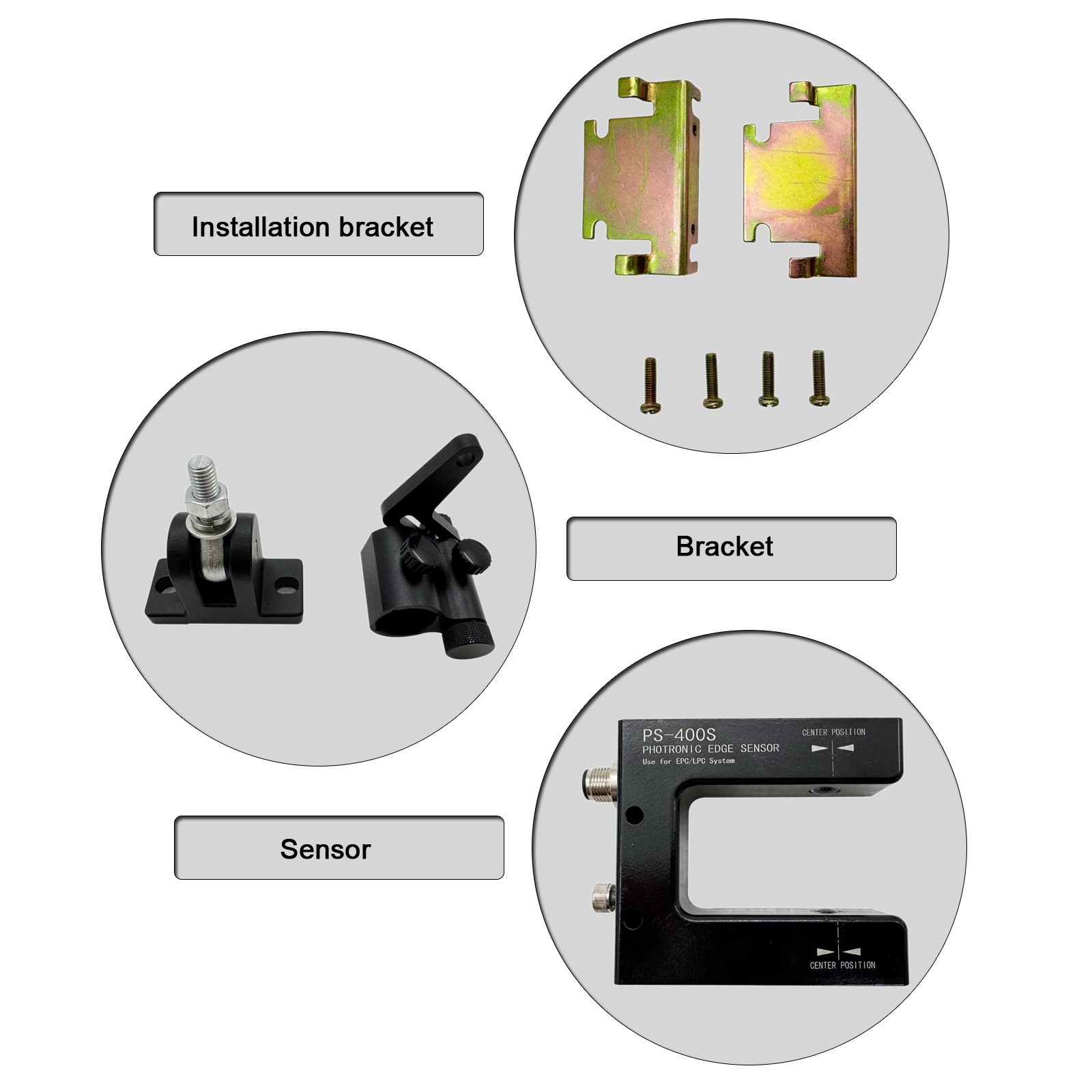 Servo Edge Position Control System (EPC-A12, 100-240V, 1T Thrust, 150mm Stroke)