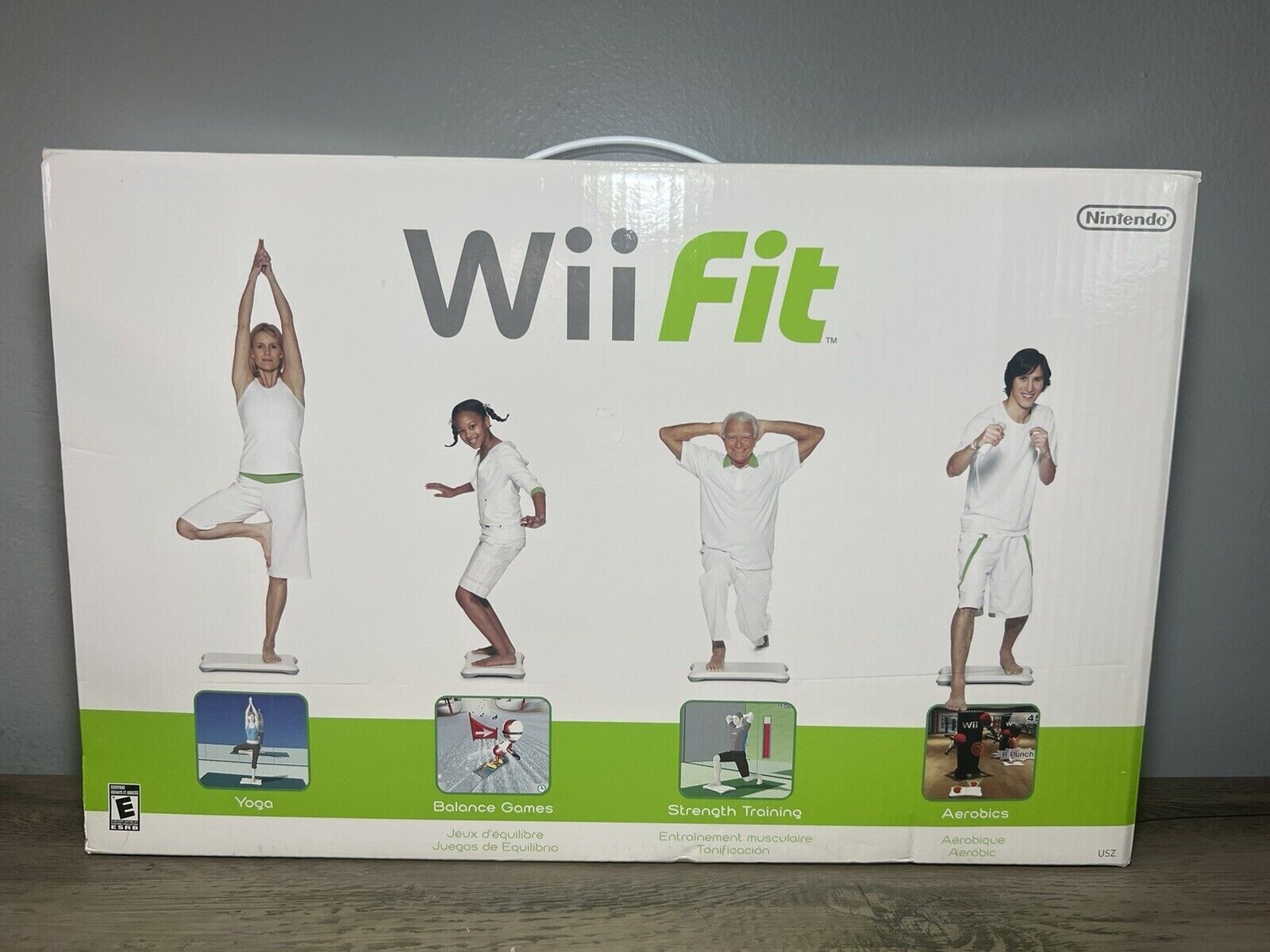 Nintendo Wii Fit Balance Board and Wii Fitness and health game (Brand New)
