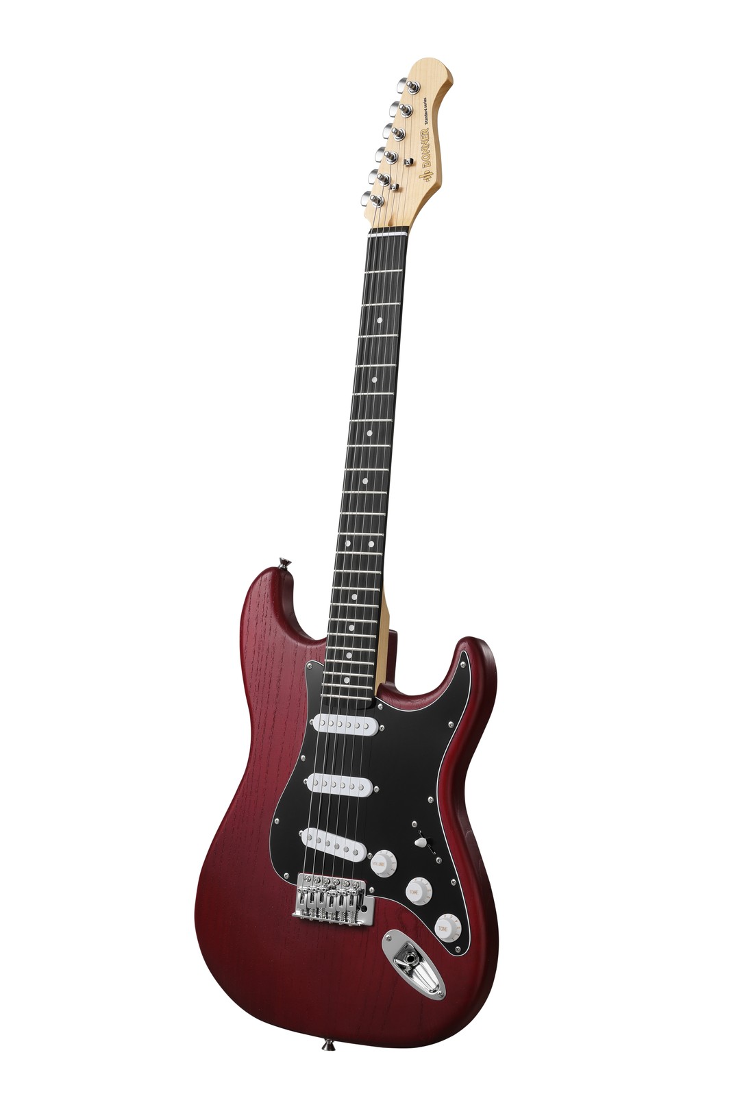 🎸 Donner DST-80 Electric Guitar Bundle + Amplifier Gig Bag & Accessories | Red