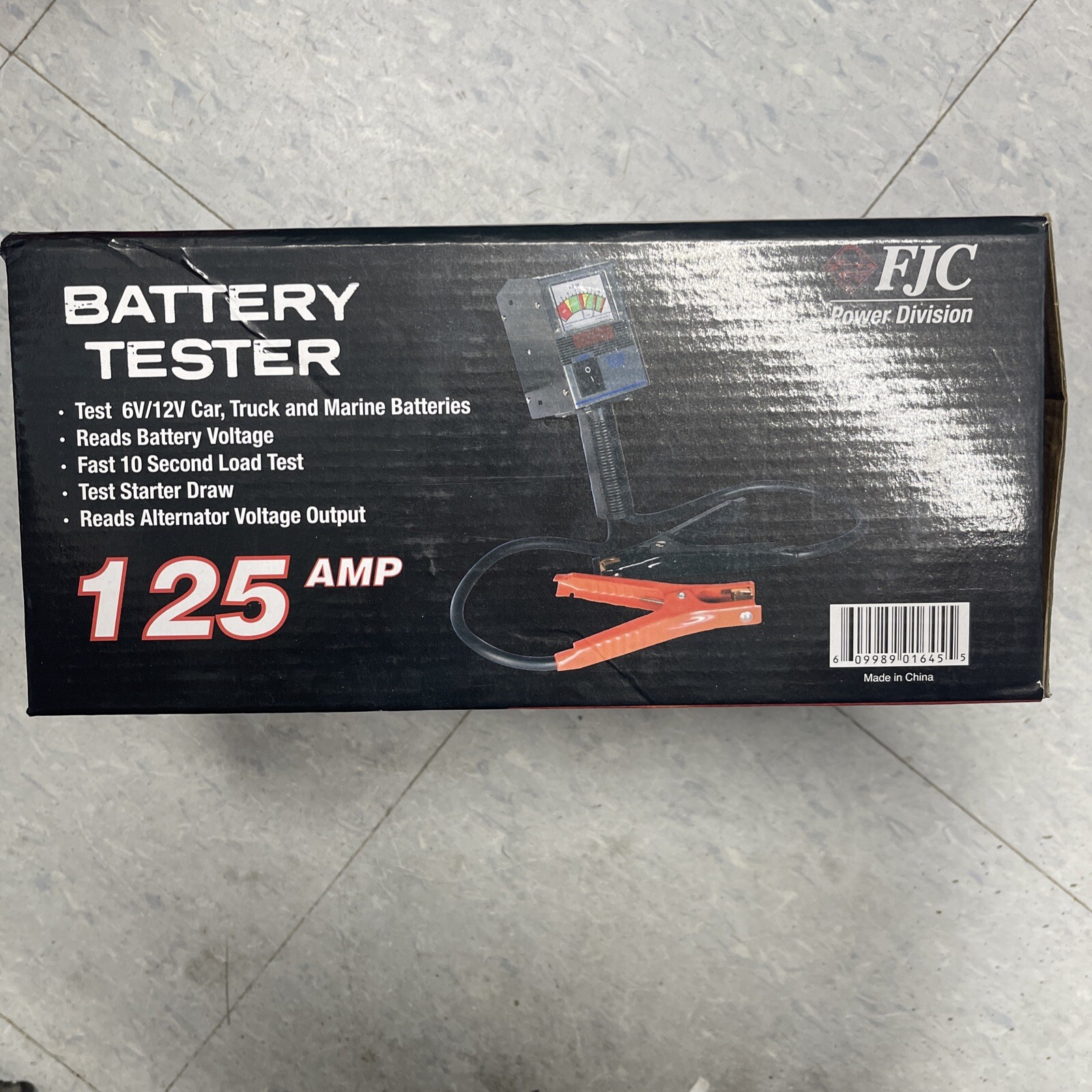 FJC Power Division 45107 Battery Tester - 125 amp NEW