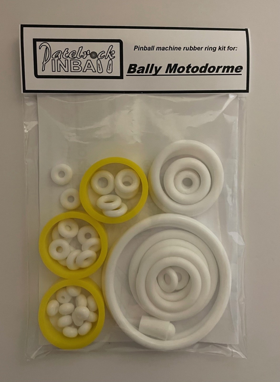 1986 Bally / Midway Motordome Pinball Machine Rubber Ring Kit