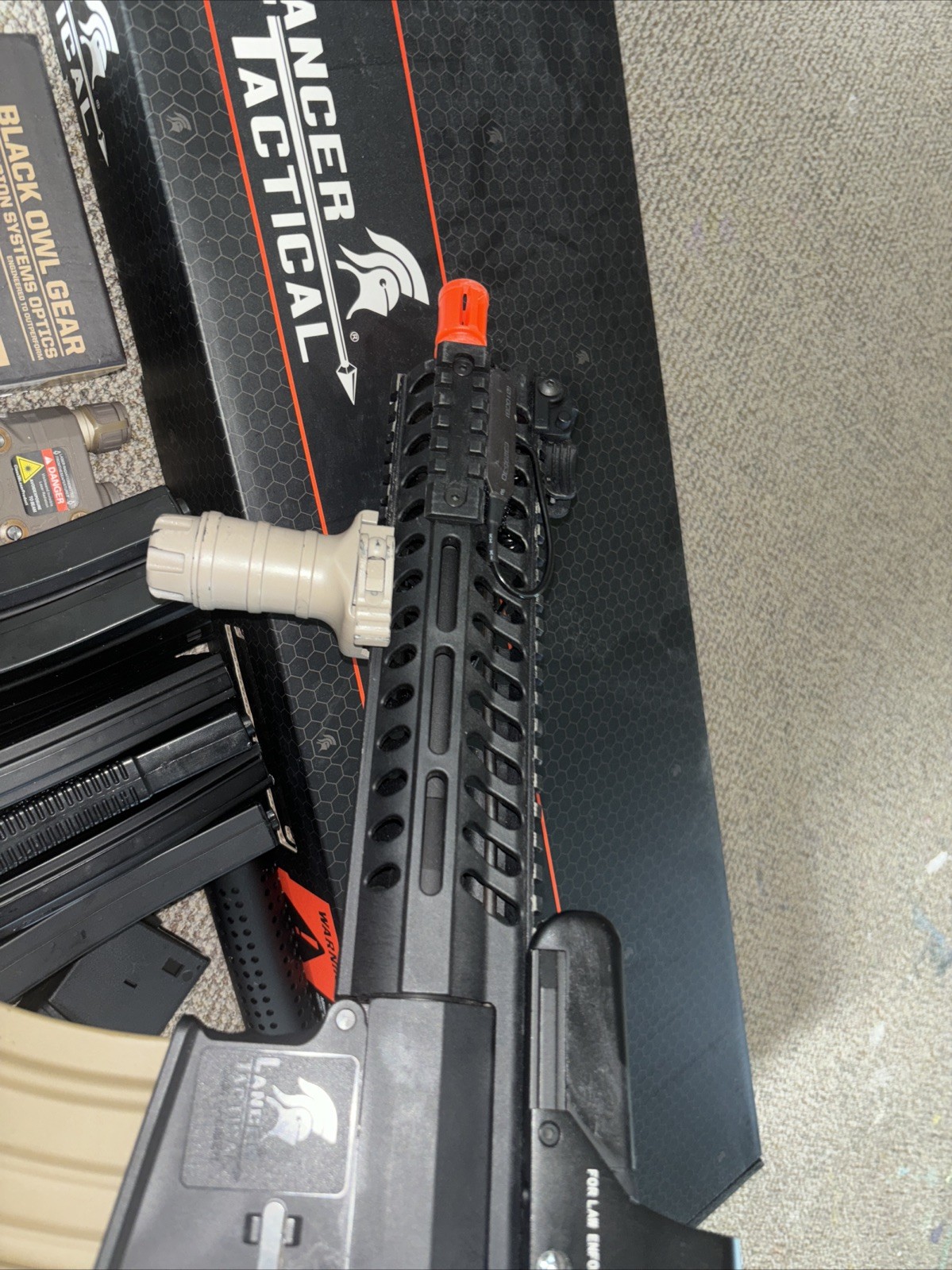 Lancer Tactical Airsoft M4 Multi Mission AEG W/ Recoil System