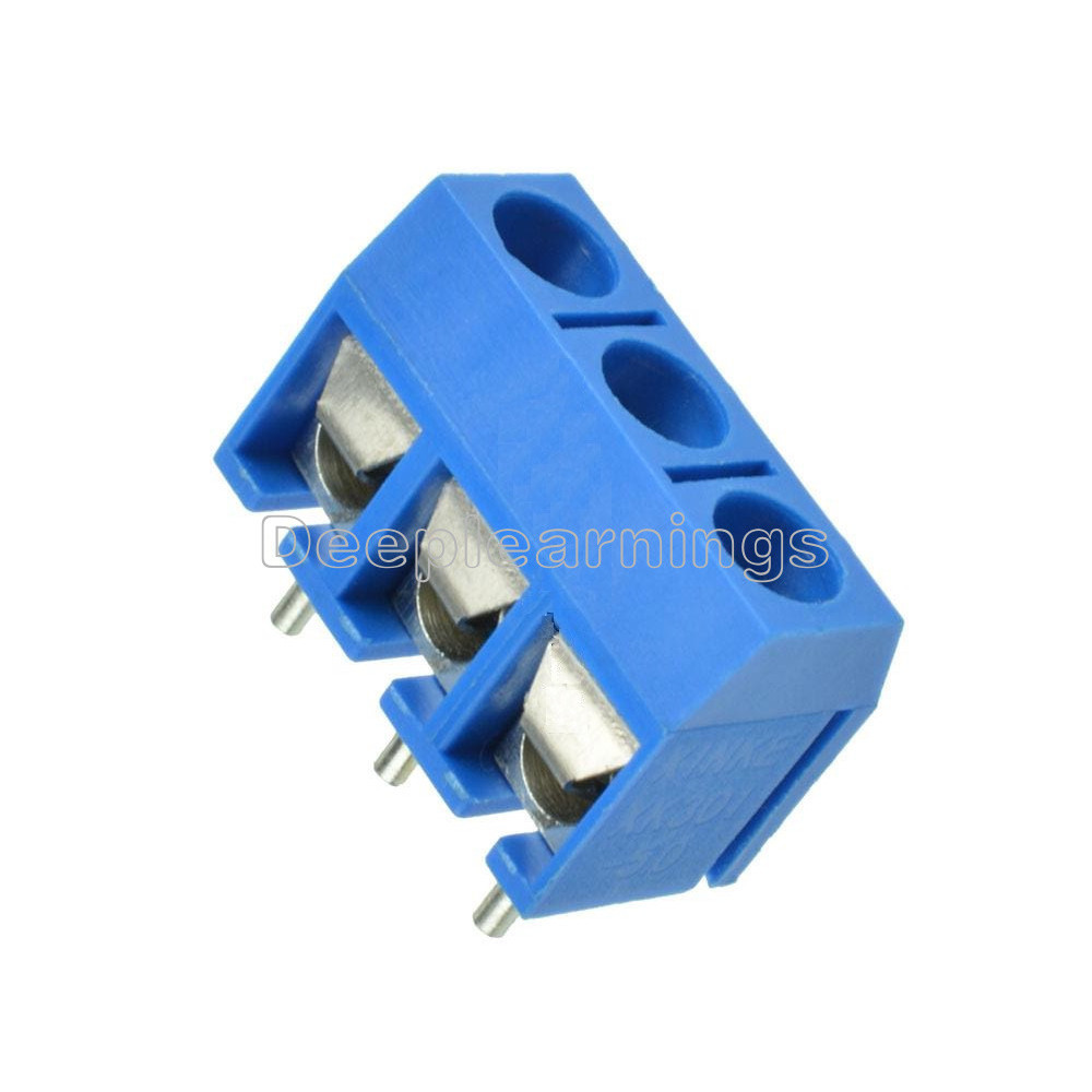 10PCS KF301-3P 5.08mm 3 Pin Connect Terminal Screw Terminal Connector