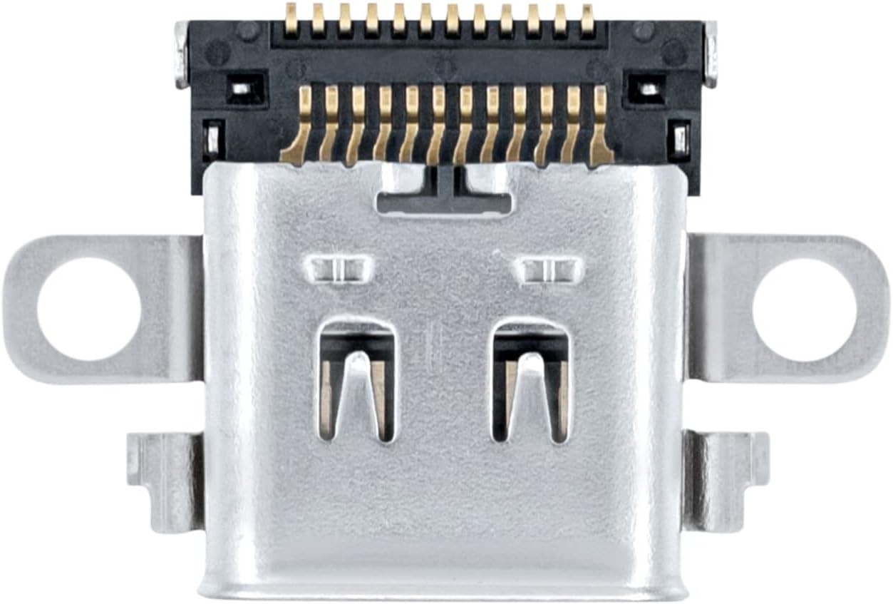 N Switch USB C Replacement Charging Connector - 2 Pack, Soldering Required