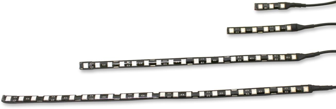 Custom Dynamics MQ6GREEN MagicFLEX LED Low Profile LED Accent Lights-6 LED