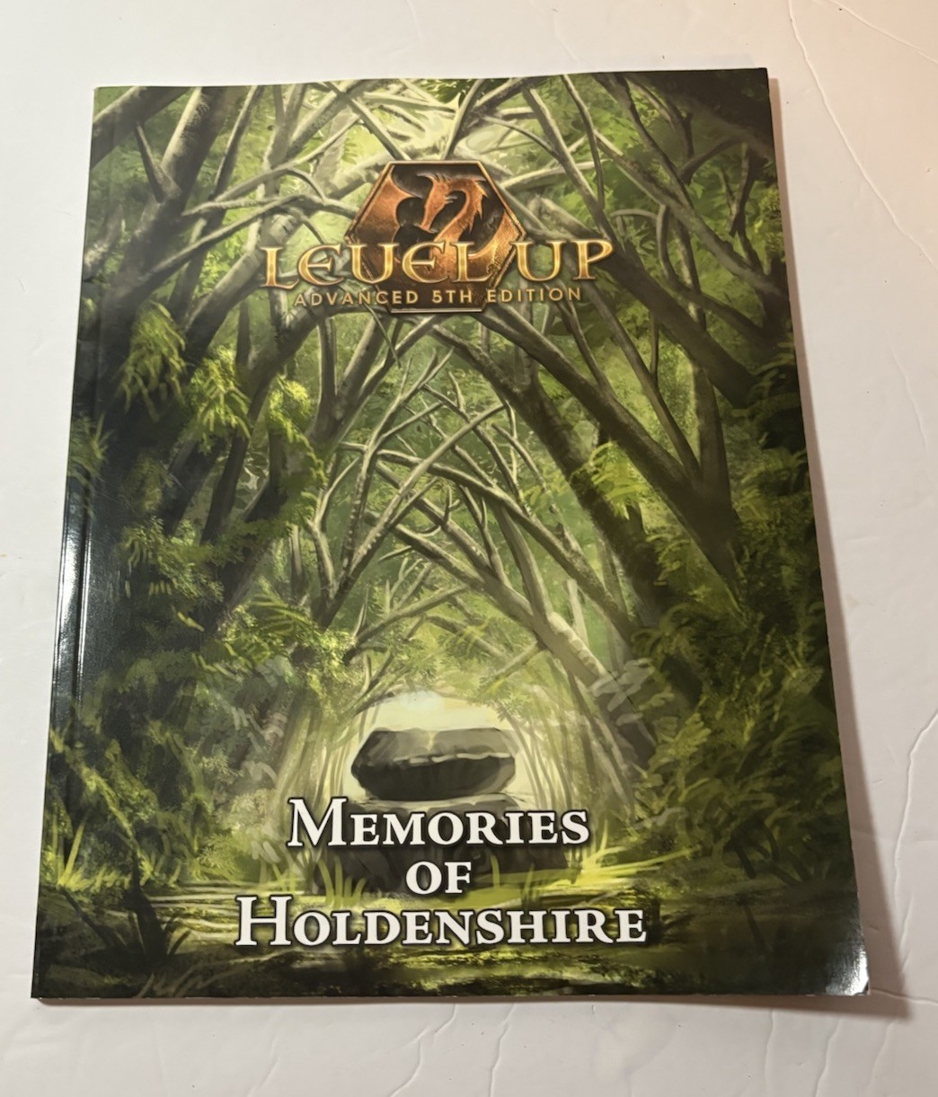 Level Up Memories of Holdenshire Advanced 5th Edition Softcover Book