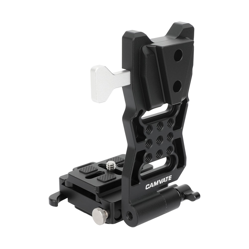 CAMVATE L-Shaped V-Lock Mounting Plate with Arca-Type Quick Release System