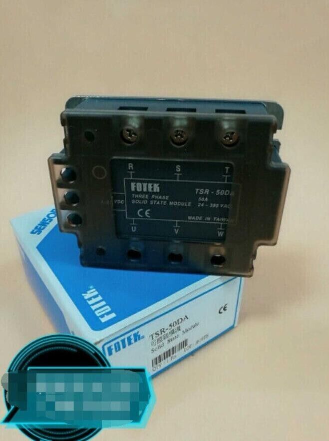 New Fotek TSR-50DA TSR50DA Solid State Relay 50A Brand Free Ship