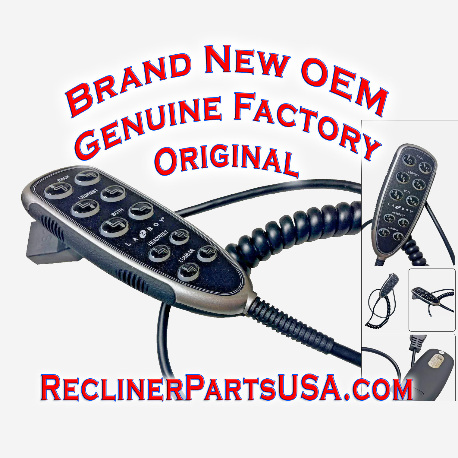 ON SALE BRAND NEW Lazy La-Z-Boy 10.000047 Remote Control 11860UT-07 or 11860U-07